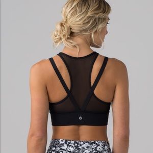 Lululemon Sunsetter Bra, size 10, black